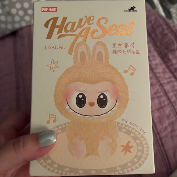 POP MART Other - Have A Seat Vinyl Plush Blind Box - SiSi